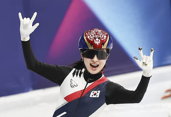 김길리 2관왕에 축하 인사 전한 김도영 “내 일 아닌데도 기분 좋아, 나도 국가대표로 좋은 성적 내고 싶어”