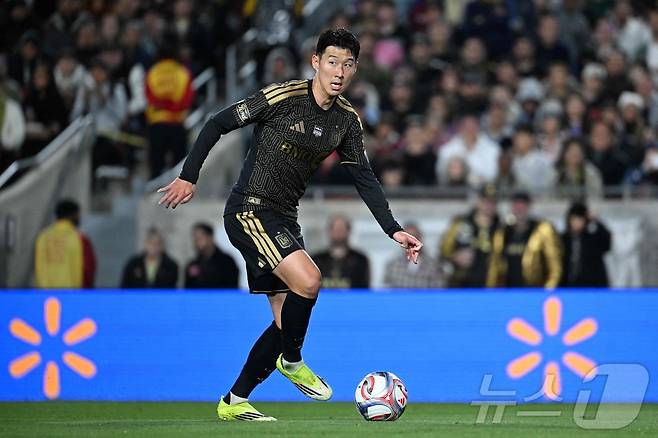 [뉴스1 PICK]손흥민, 메시 앞에서 어시스트 기록...LAFC 3-0 완승 견인