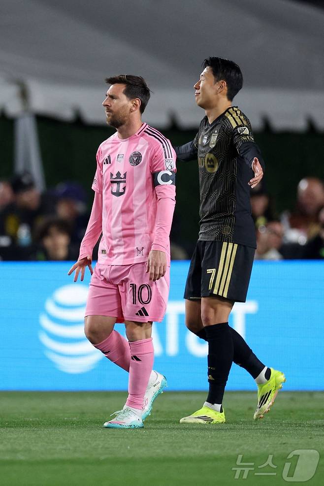 [뉴스1 PICK]손흥민, 메시 앞에서 어시스트 기록...LAFC 3-0 완승 견인