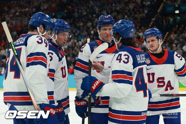 '관세대전' 미국, 캐나다와 연장 끝 2-1 승... 46년만의 통산 3번째 아이스하키 金[2026 동계올림픽]