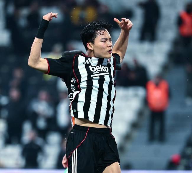 [쉬페르 REVIEW] '한국 축구 희망' 오현규, 베식타스 역대 최초 데뷔 후 3경기 연속 골...괴즈테페에 4-0 대승