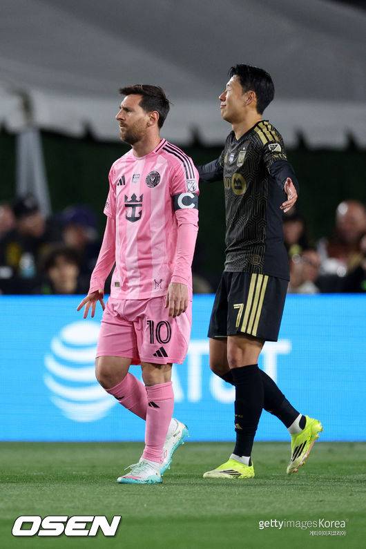 '손흥민 도움' LAFC에 참패 후.. '뿔난' 메시, 심판실 난입 논란.. MLS