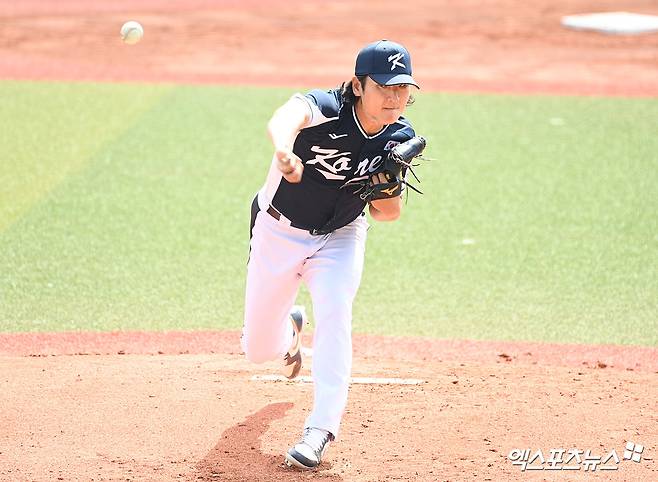 한화가 한화 울렸다!…노시환 투런포+문현빈 결승타→대표팀 7-4 역전승 [WBC 캠프]
