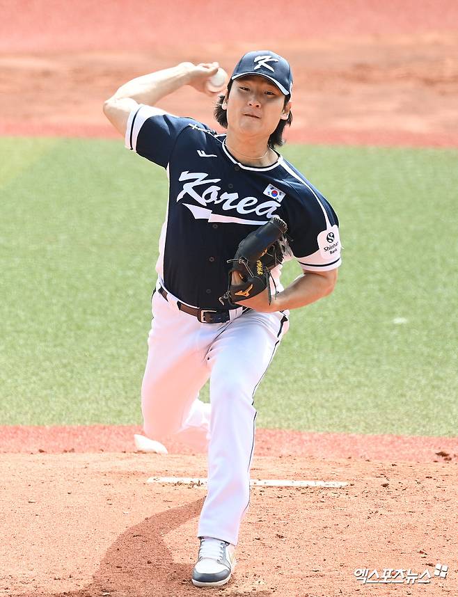 한화가 한화 울렸다!…노시환 투런포+문현빈 결승타→대표팀 7-4 역전승 [WBC 캠프]