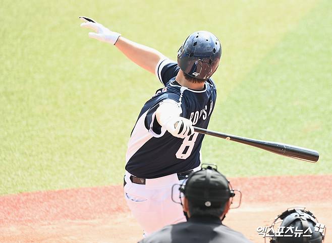 한화가 한화 울렸다!…노시환 투런포+문현빈 결승타→대표팀 7-4 역전승 [WBC 캠프]