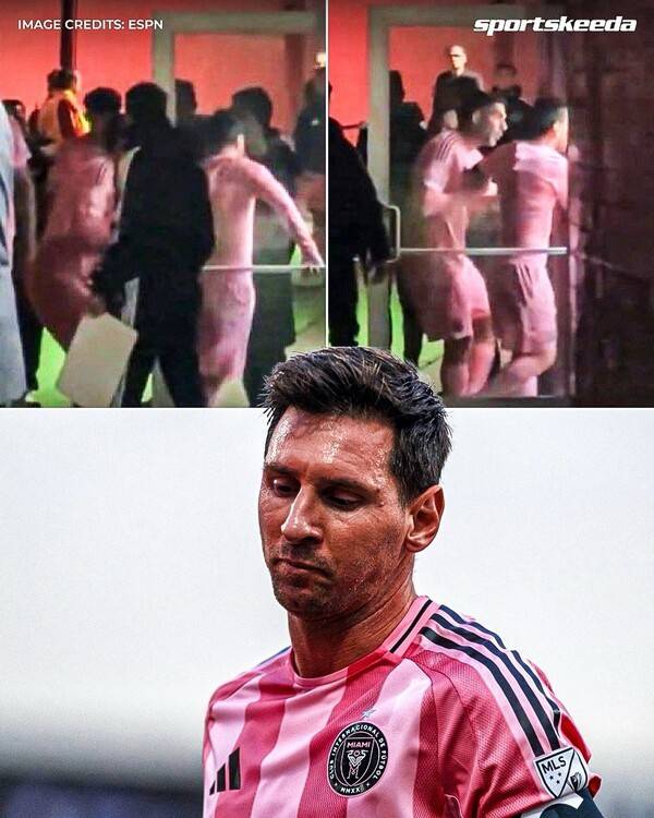 손흥민에 0-3 완패 뒤 터널 소동 '심판실 난입' 논란 메시… MLS 공식 결론