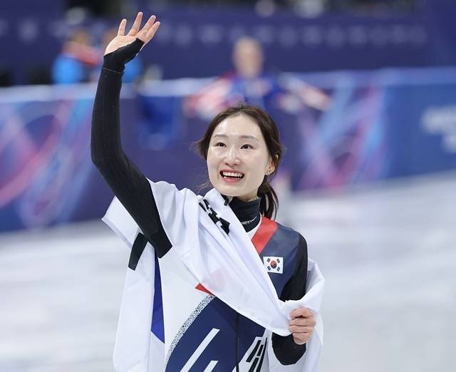 쇼트트랙 간판 최민정, 올림픽 은퇴에 대해…“메달 7개 충분히 만족, 이제는 (김)길리 많이 응원하겠다”