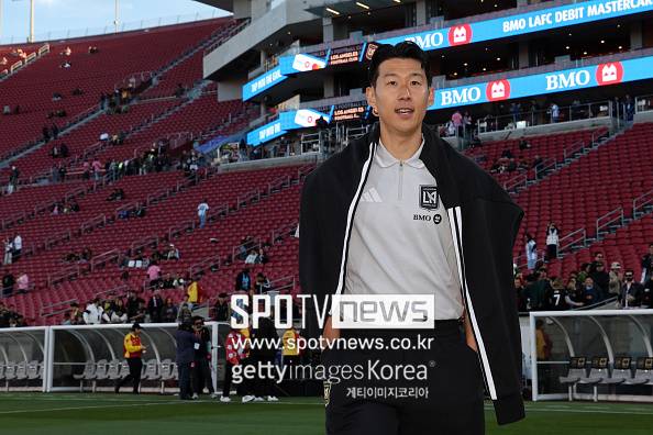 '45분 단칼 교체' 손흥민 전반만 뛴 이유 있었다...LAFC 감독