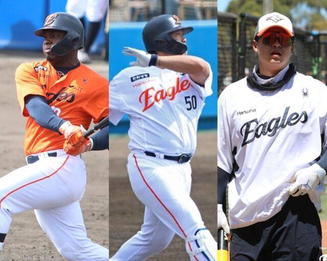 페라자-강백호-노시환, 한화 新 다이너마이트 탄생인가... 캡틴도 기대만발