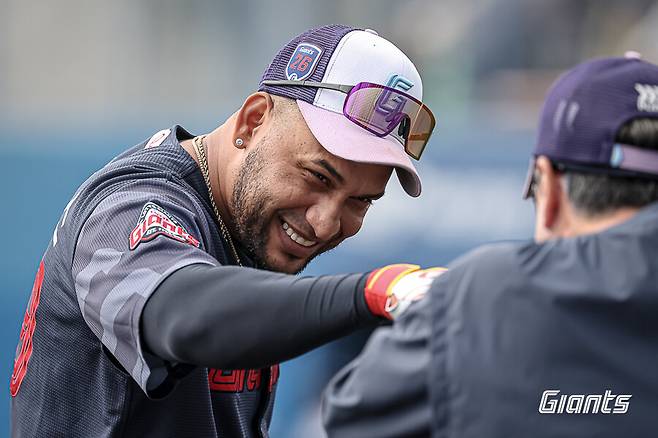 레이예스+김민성 홈런 쾅쾅! 롯데-두산전 노게임 됐지만, 실전 감각 체크했다 [미야자키 게임노트]