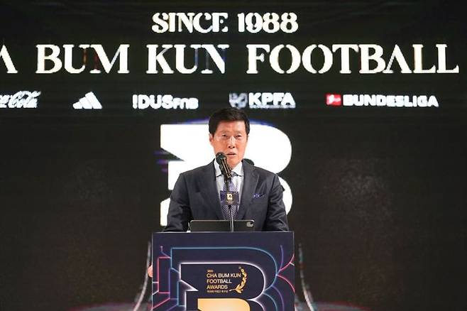 '한국 축구 전설' 차범근