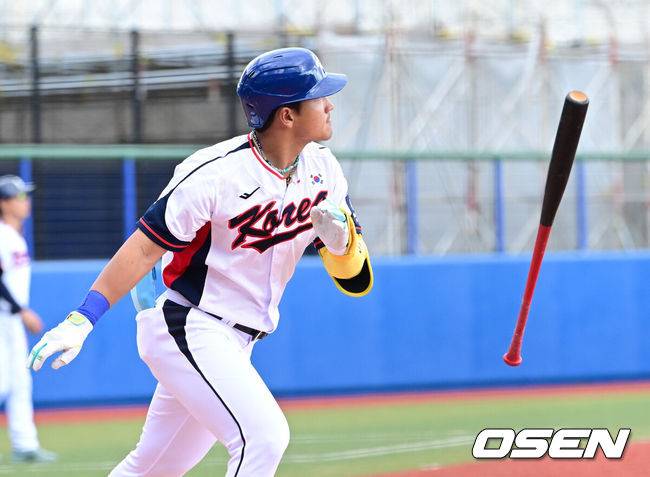 日 수석코치 앞에서 홈런 파티…안현민 만루포+김도영 백투백+정우주 3이닝 퍼펙트. 대표팀, 삼성 16-6 대파 [오키나와 리뷰]