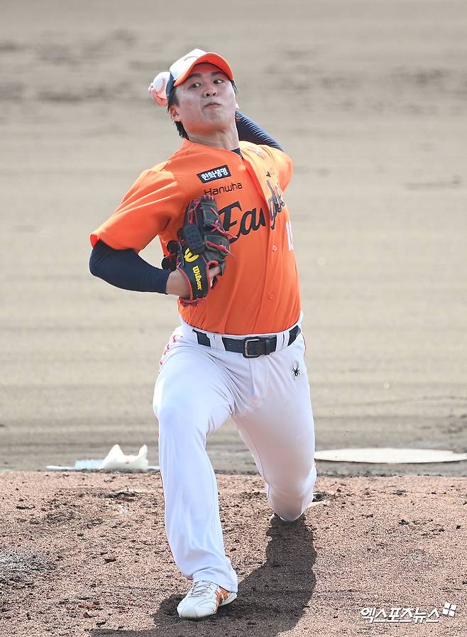 '채은성 결승포+왕옌청 3이닝 무실점+김서현 SV' 한화, 닛폰햄 2군 잡고 연습경기 연승 질주 [오키나와:스코어]