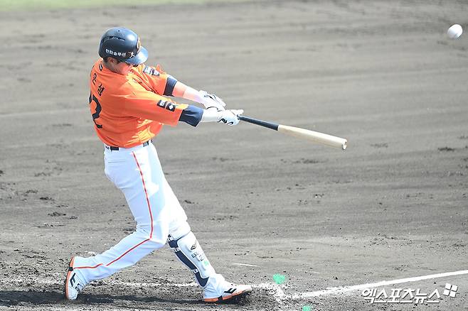 '채은성 결승포+왕옌청 3이닝 무실점+김서현 SV' 한화, 닛폰햄 2군 잡고 연습경기 연승 질주 [오키나와:스코어]