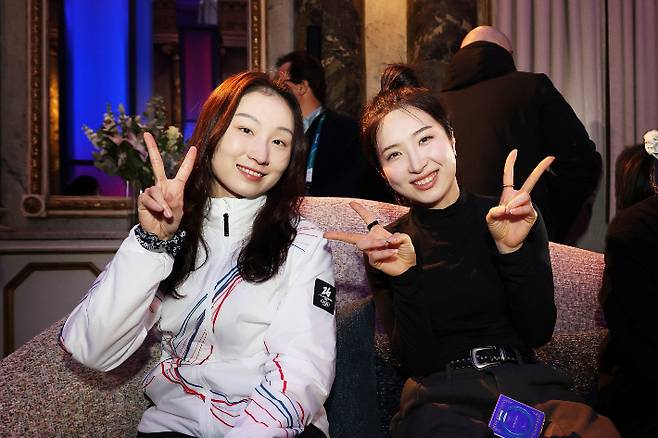 김길리의 'B컷'… 삼성전자, 팀코리아 나이트 사진 대방출