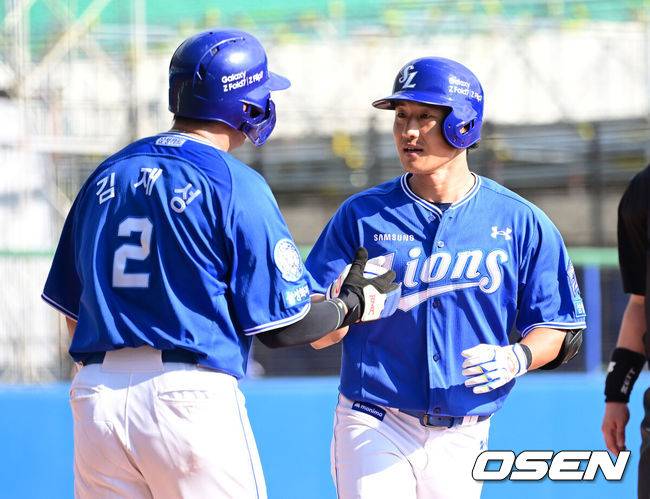 쳤다 하면 담장 밖으로! 유부남이 된 전완근 끝판왕, 2G 연속 홈런 폭발! AGAIN 2024 [삼성 캠프]