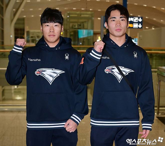 '초호화' 한화 내야 긴장! 신인 내야수 '개막 엔트리' 희망 점점 커진다…
