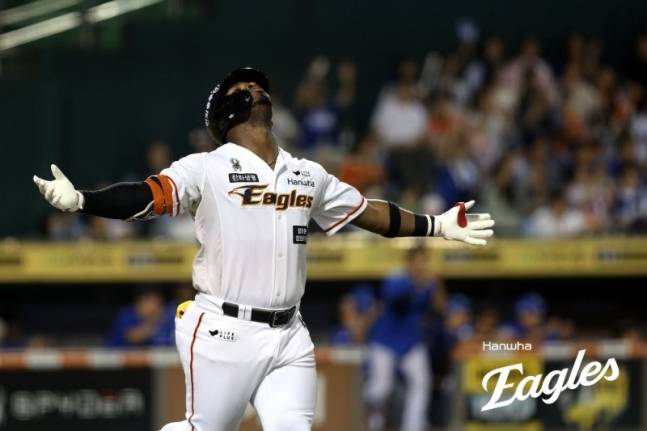 '니가 왜 거기서 나와' ML 인정 받았다! 한화 페라자 'ABS 가장 잘 뒤집은 타자' 호평