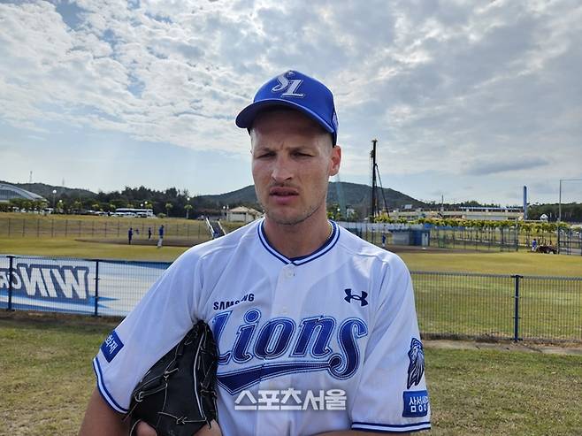 ‘매닝 팔꿈치 수술’ 삼성, 지금이라 차라리 다행인가…‘치료 끝’ 원태인 한국서 MRI 재확인 [SS오키나와in]