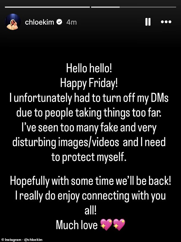 '시스루 노출 의상으로 거리 활보?' 클로이 킴, 올림픽 은메달→돌연 SNS DM 차단…