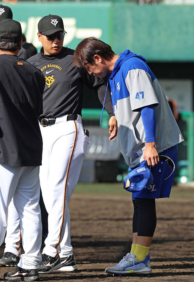 '요미우리 타격코치' 이승엽, 친정팀 삼성 상대 소감은?…