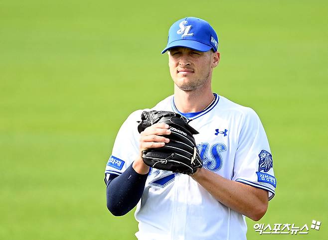 '매닝 팔꿈치 수술→14억 공중분해' 삼성, 뷰캐넌 복귀도 불발…대만 매체