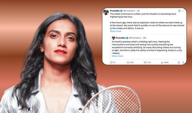 '인도의 안세영' 발 묶였다…美-이란 공습 여파