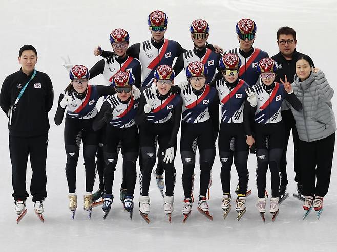 '최민정에 푸시, 잊지 않을게요'…'8년 기다린 金메달' 심석희 뒤늦은 인사