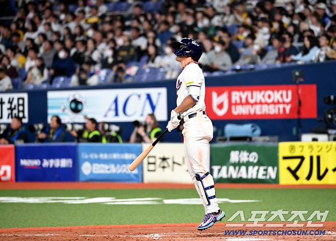 'MVP 복귀 신고' 김도영 홈런 폭발! 류지현 '1번 시험' 성공적…