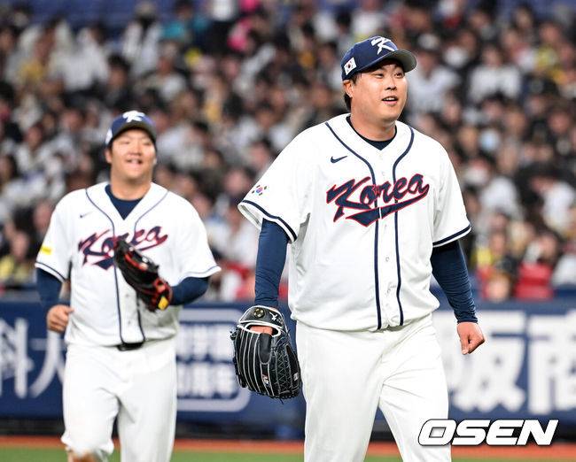 김도영 슈퍼스타 귀환포→류현진 무실점투→노시환 307억 수비...류지현호, '센트럴 우승' 한신과 3-3 무승부 [오사카 리뷰]