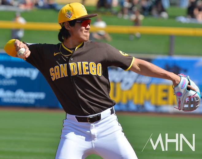 '수 읽힌' 송성문, 상대투수 '유인구'도 안 던진다…오클랜드전 2타수 1안타 타율 0.214