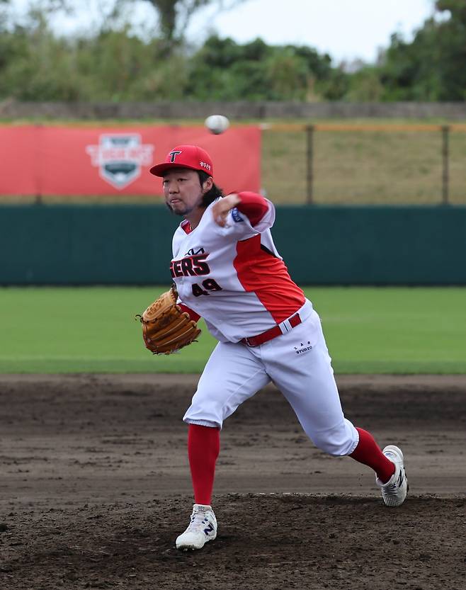 '한화→KIA' 최고의 이적 되나, 20억 가치 증명 순조롭다…실전 점검 이상 無, 기대감 높인다