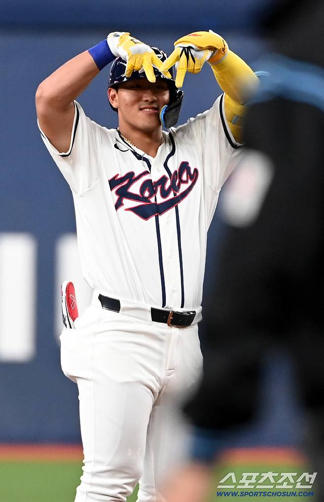 '4번타자 전격 교체-김도영 DH' 3루수 또 노시환 아니다…'마지막 점검' 韓 라인업 발표[오사카 현장]