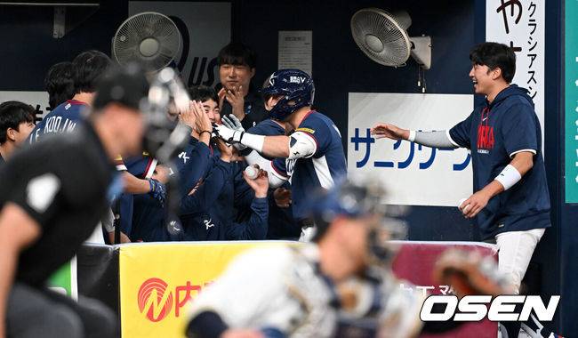 '김도영→위트컴→안현민' 메가 코리안포 폭발! 더닝 3이닝 무실점 쾌투까지...한국, 오사카 평가전 1승1무→결전의 땅 도쿄로 [오사카 리뷰]