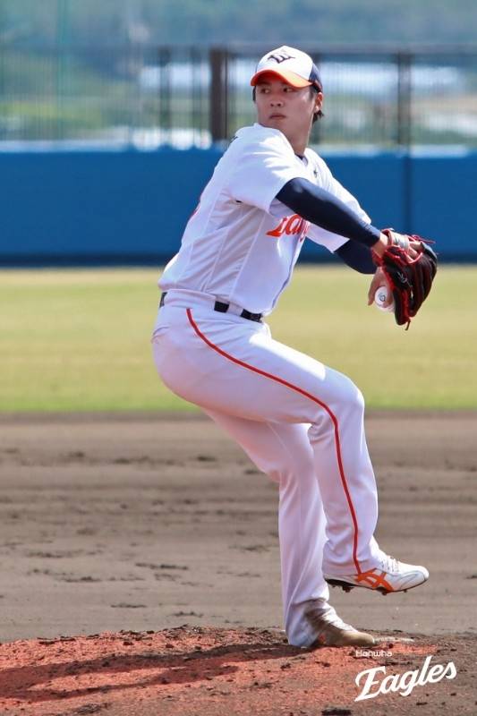 1회 4실점→3회 삼진쇼…한화 왕옌청, 막강 삼성 타선 상대로 보완점 찾았다 [SS오키나와in]