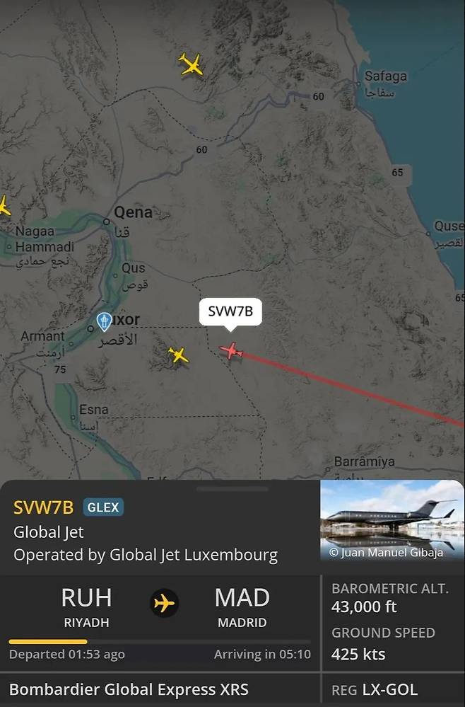 호날두 美 대사관 폭격 사우디 대탈출? 1200억 호화 전용기 스페인 도착…축구 '올스톱', 탑승 여부는 불분명