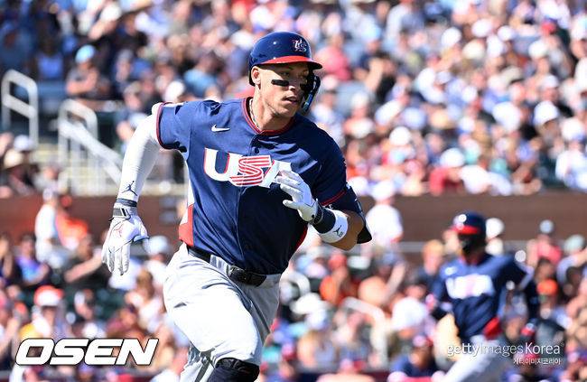 '7회 6득점+19안타 폭발' 미국 대표팀, 이정후 없는 SF에 14점 차 대승