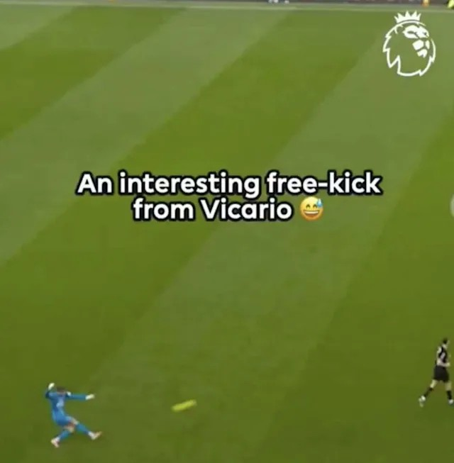 '강등' 현실 되니 제대로 긁혔다…'10경기 무승' 토트넘, 비카리오 프리킥 조롱한 PL에 공식 항의→결국 영상 삭제