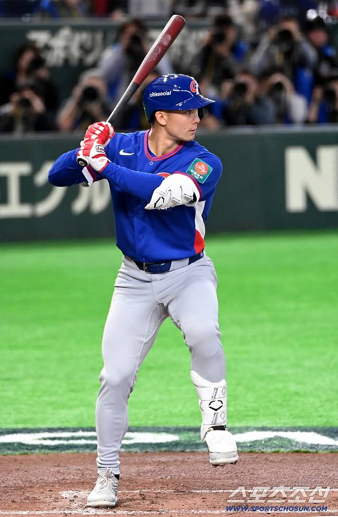 '와 대만 침묵' 고작 140㎞→KKKKKK, 어라 LG 亞쿼터 투수 아니라고?…쌍둥이 형이 일냈다[도쿄 현장]