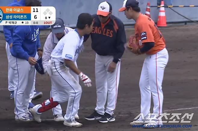 '헤드샷' 이해승 뇌진탕 증세로 조기 귀국. 햄스트링 장승현은 완전 파열은 면해. 일단 4주 휴식[오키나와 현장]