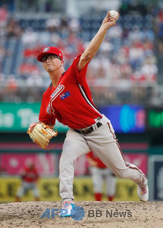 청천벽력… '대만전 3이닝 6K 무실점' 호주 에이스, 한국전 나온다