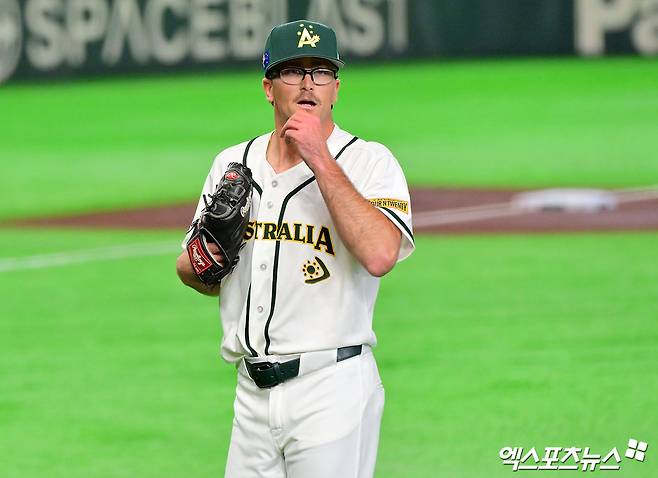 이러다 韓 KBO리그 오는 거 아냐?…'좌완 3총사 무실점 릴레이' 호주, 대만 타선 꽁꽁 묶었다 [WBC]