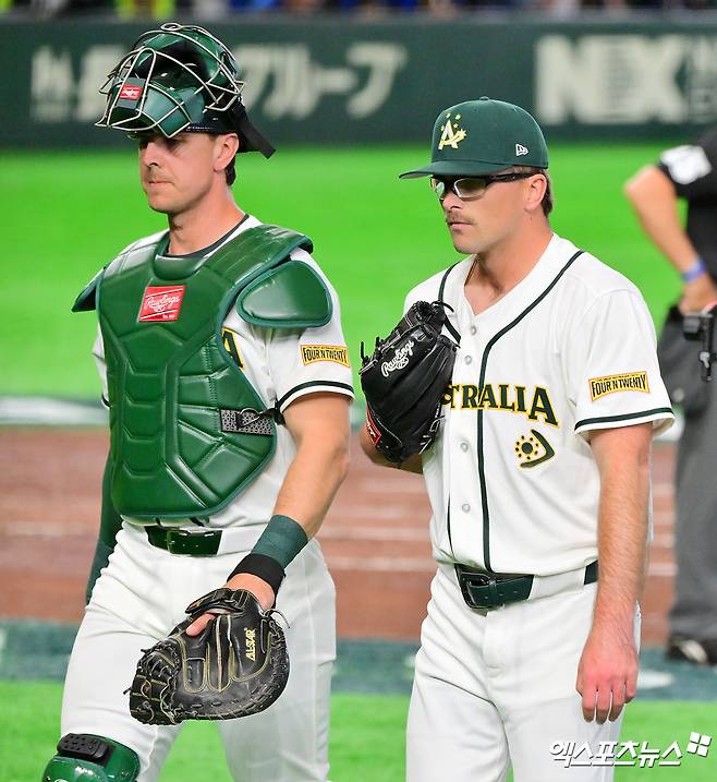 이러다 韓 KBO리그 오는 거 아냐?…'좌완 3총사 무실점 릴레이' 호주, 대만 타선 꽁꽁 묶었다 [WBC]