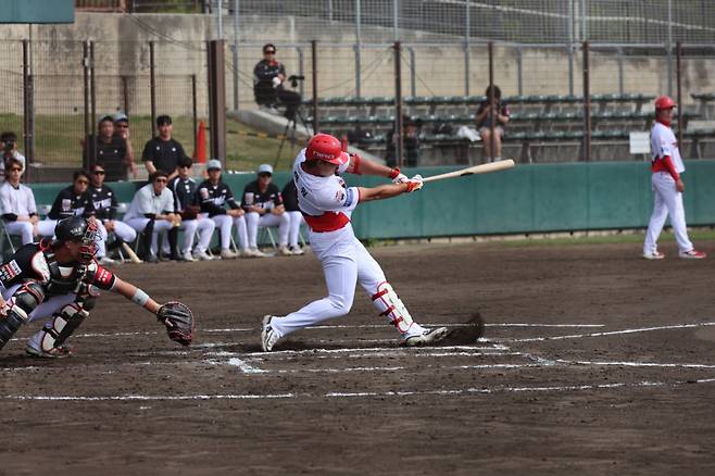 KIA '80억 FA 보상선수' 148㎞ 쾅! 무실점 피칭 '기대감 UP', 투수 7명 동원 '연습경기 성적' 어땠나