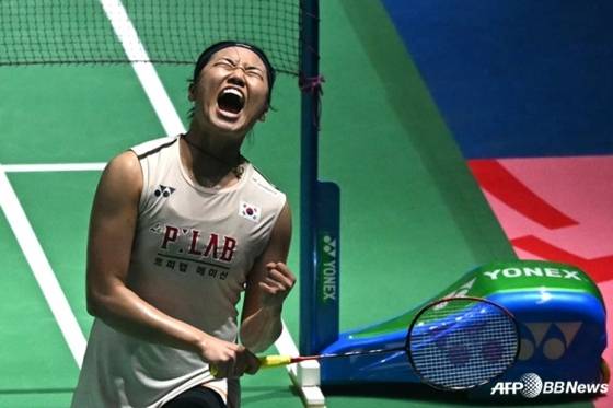 '파죽의 34연승' 안세영, 37분 만에 대만 린샹티 잡고 '전영오픈 8강행'... 韓 단식 최초 '2연패' 역사 쓴다