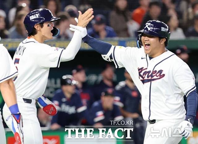 11-4 대승에도 마냥 웃을 수 없는 한국…정우주 부진에 투수 7명 소진 [WBC]