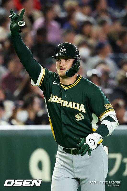 ‘한국 잡으면 사실상 8강 확정’ 호주, 대만·체코 연달아 격파→2승 선점…미드·홀 홈런+코엔 윈 2이닝 무실점
