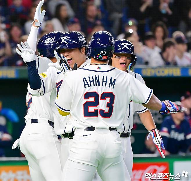 '와' 한국이 세계 1위? '1회 만루포 쾅' 문보경 한 방→이런 의미가 있었다니 [WBC]