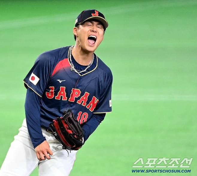 '진짜 세계 1위' 일본, 대만에 7회 13대0 콜드게임 승리…오타니 만루포, 야마모토 쾌투[도쿄 리뷰]