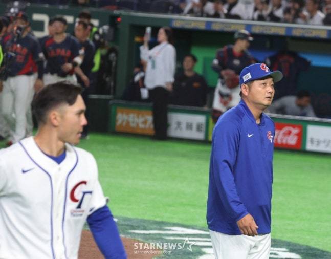 '日전 0-13 참패' 대만 감독 눈물 또 눈물